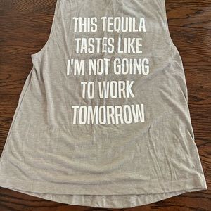 Tequila Tank Top Small